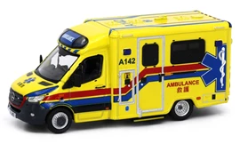 Tiny City 70 Die-cast Model Car - MERCEDES-BENZ Sprinter FL HKFSD Ambulance (A142)