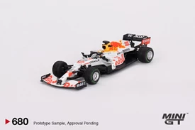 MINI GT 1/64 Red Bull RB16B #33 Max Verstappen 2021 Turkish Grand Prix  2nd Place