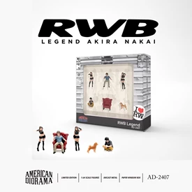 American Diorama 1/64 Figure Set: RWB Legend