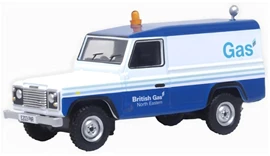 Oxford 1/76 British Gas Land Rover Defender LWB St. Wagon