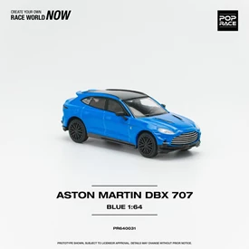 POPRACE 1/64 ASTON MARTIN DBX 707 BLUE