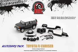 BMC 1/64 Toyota 2015 FJ Cruiser - Metalic Dark Grey -RHD (Limited)(with accessories)