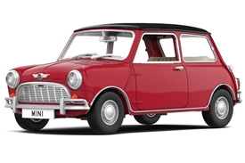 Tiny City Die-cast Model Car - Mini Cooper Red