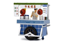 Tiny 1/35 Taiwan Hawker Stall #02 - Bubble Tea