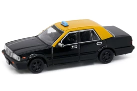 Tiny City SG25 Die-cast Model Car - Nissan Cedric Y31 Taxi (Black & Yellow)