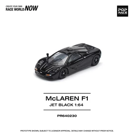 POPRACE 1/64 McLAREN F1 - JET BLACK