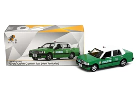 Tiny City 45 Die-cast Model Car -Toyota Crown Comfort Taxi (New Territories) (KD4078)