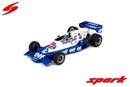 Spark 1/18 Tyrrell 008 No.3 5th Monaco GP 1978 - Didier Pironi