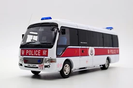 Tiny 1/43 Toyota Coaster HK Police Carrier (AM7389)