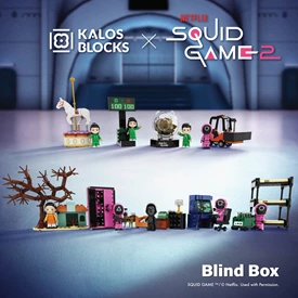 Tiny x Kalos Blocks x Squid Game blind box