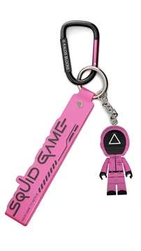 Tiny x Kalos Blocks x Squid Game Key Chain-Masked Soldier