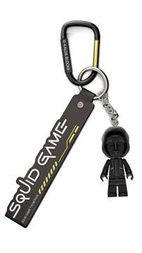 Tiny x Kalos Blocks x Squid Game Key Chain-Front Man