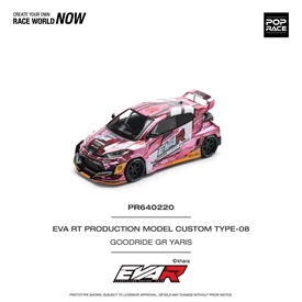 POPRACE 1/64 EVA RT PRODUCTION MODEL CUSTOM TYPE-08 GOODRIDE GR YARIS