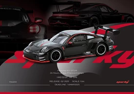 Sparky 1/64 Porsche 911 GT3 R 24 Hours of Spa-Francorchamps（Tiny Exclusive ）