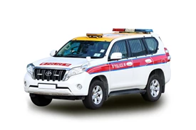 [Limited Edition]SUN STAR 1/43 Toyota Land Cruiser Prado 2015 - HK Airport District (499pcs) (New Mould)