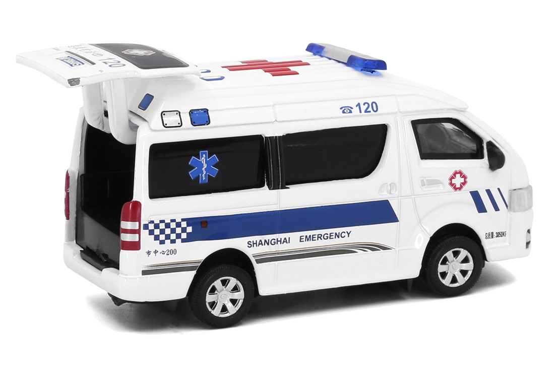 Tiny City CN Die-cast Model Car Toyota Hiace Ambulance -- Shanghai ...