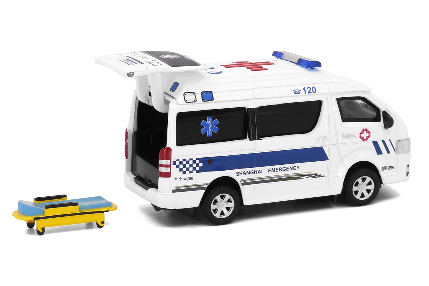 Tiny City CN Die-cast Model Car Toyota Hiace Ambulance -- Shanghai ...